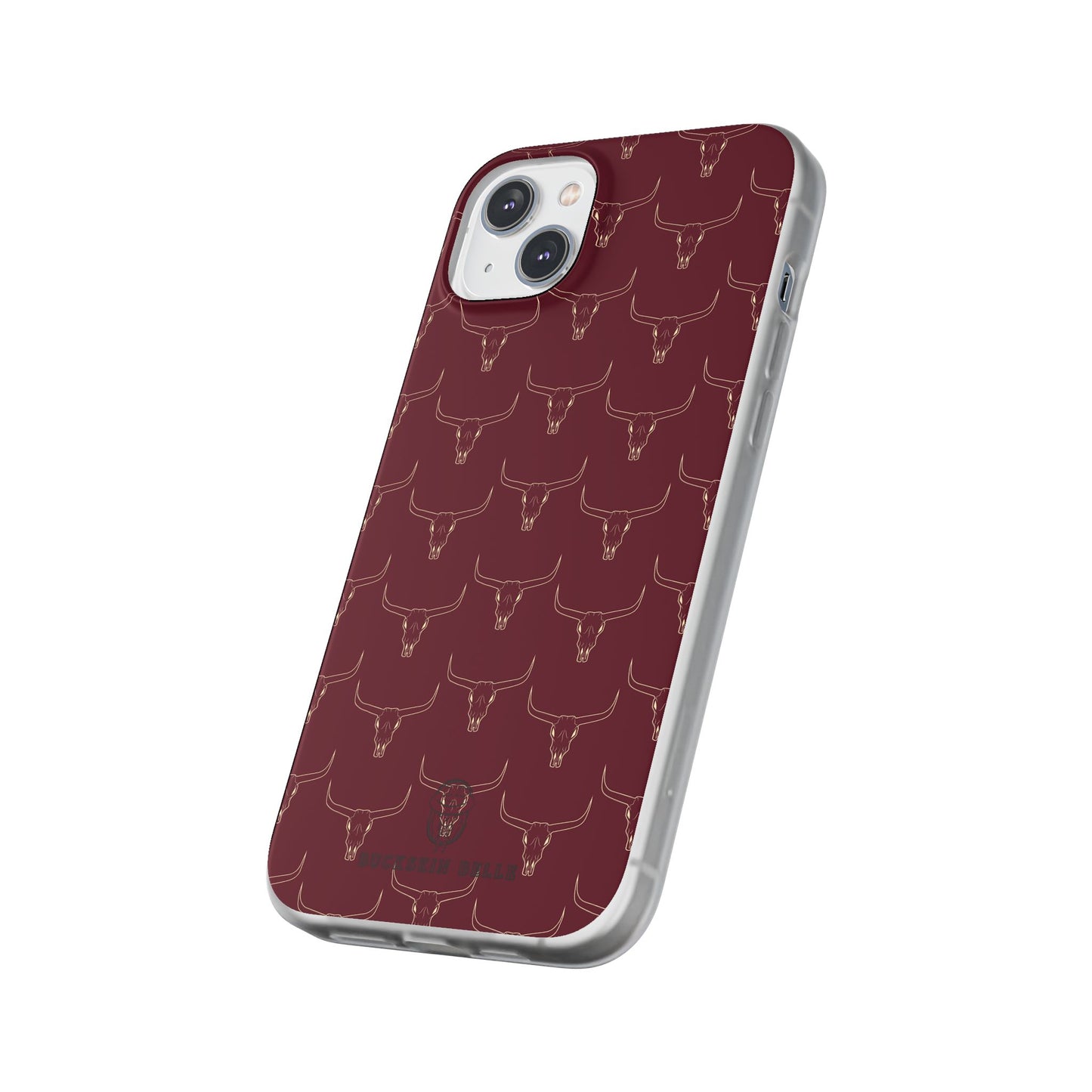 Maroon Longhorn Flexi Phone Cases