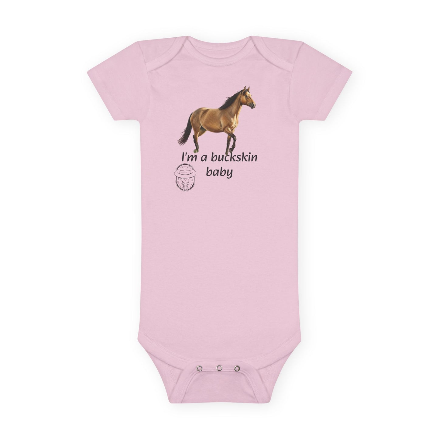 Buckskin Baby onesie