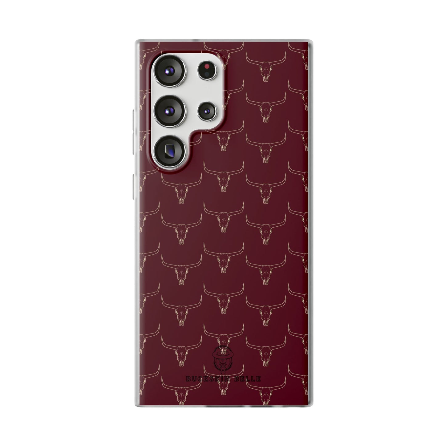 Maroon Longhorn Flexi Phone Cases