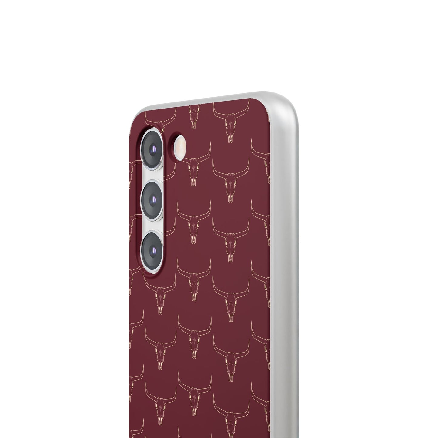 Maroon Longhorn Flexi Phone Cases