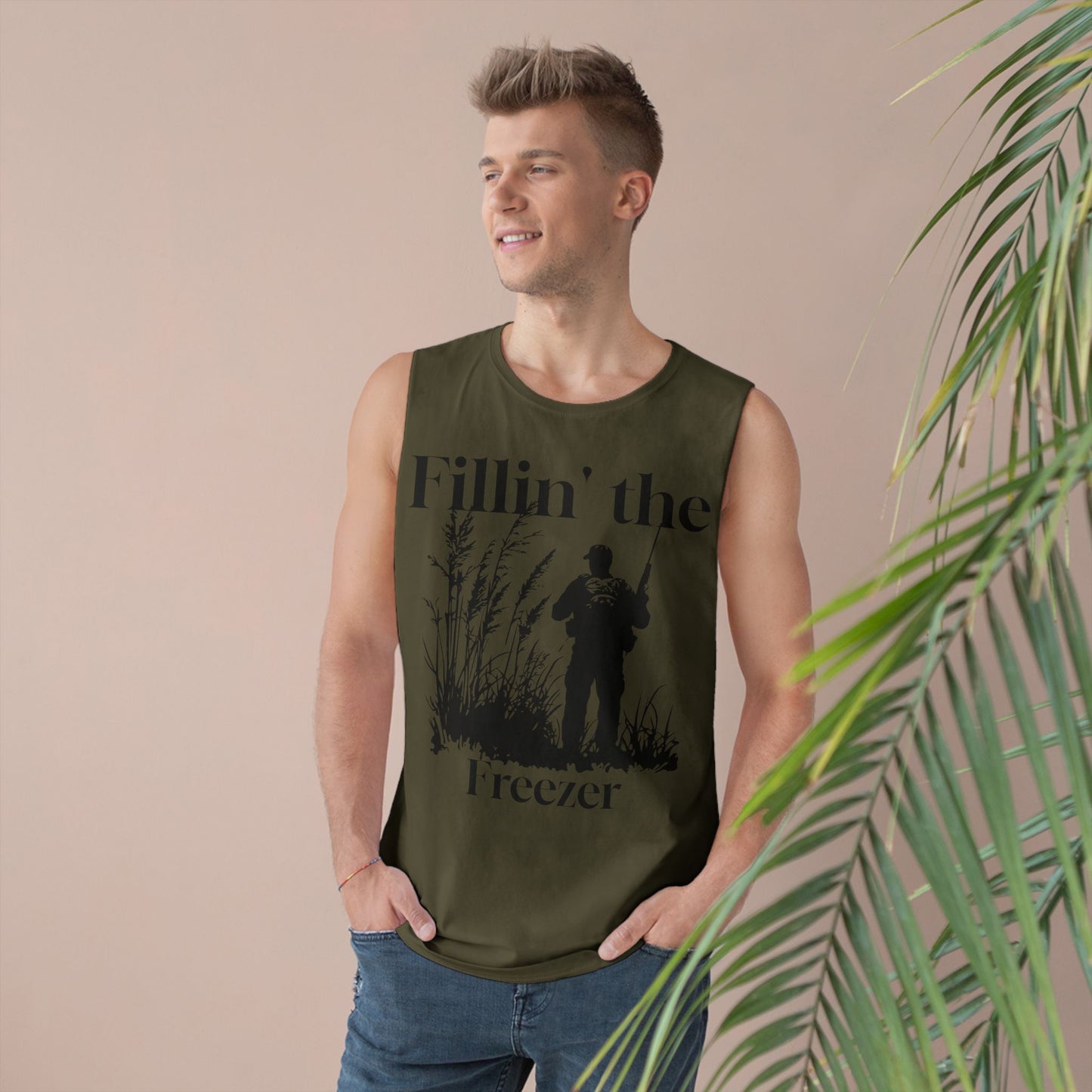 Fillin' the freezer mens tank