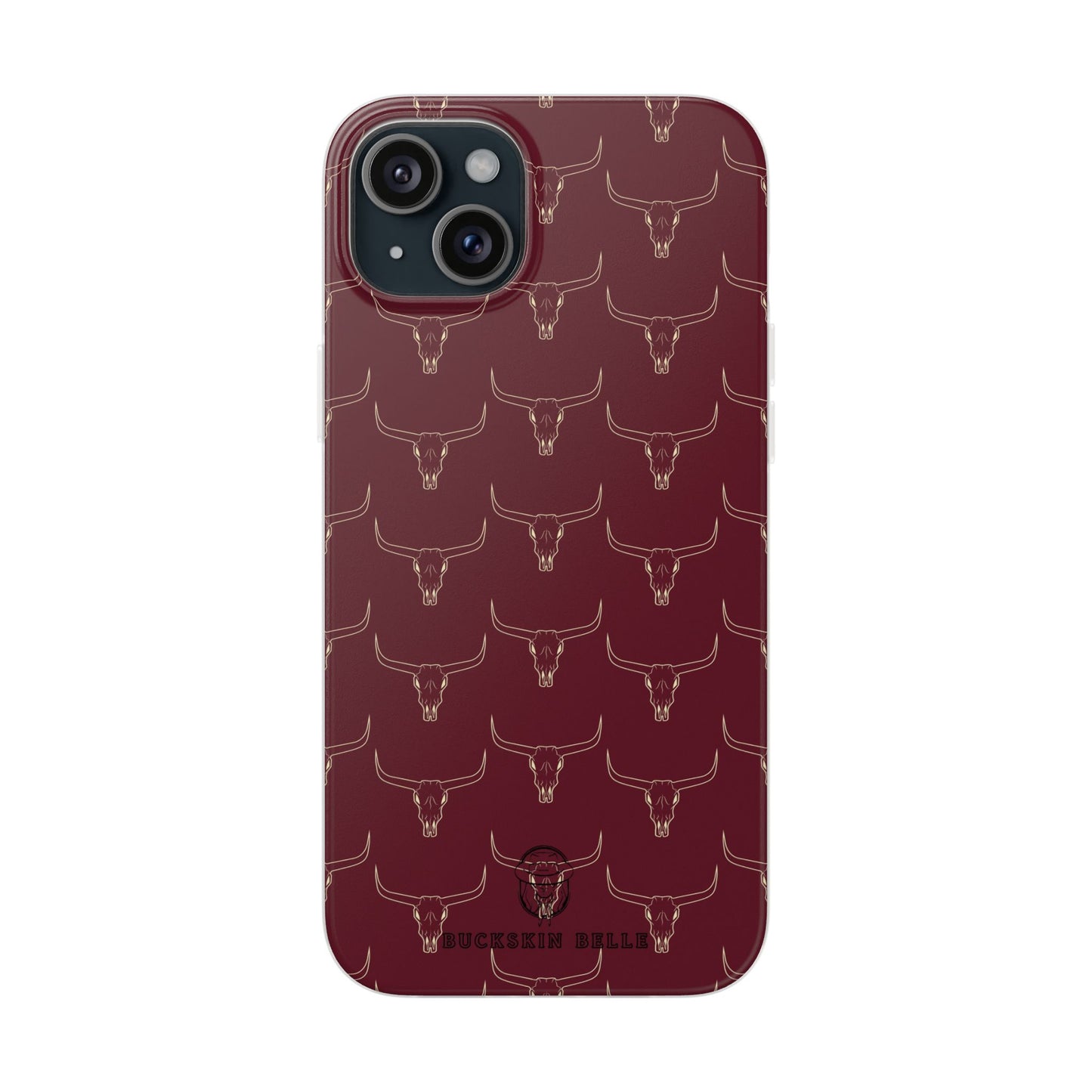 Maroon Longhorn Flexi Phone Cases