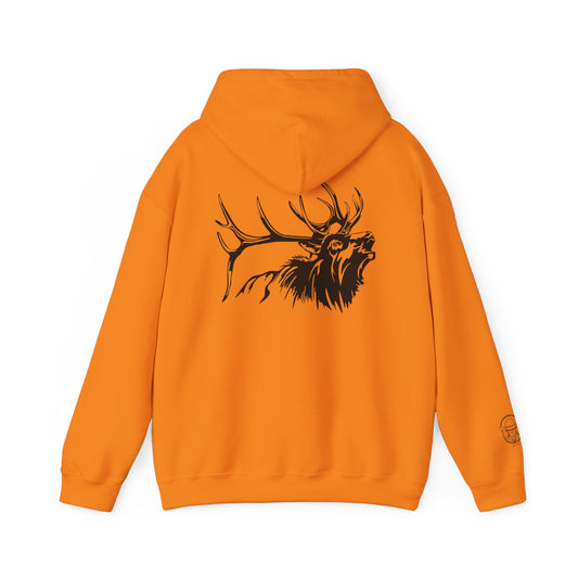 Mens elk hunter safety hoodie