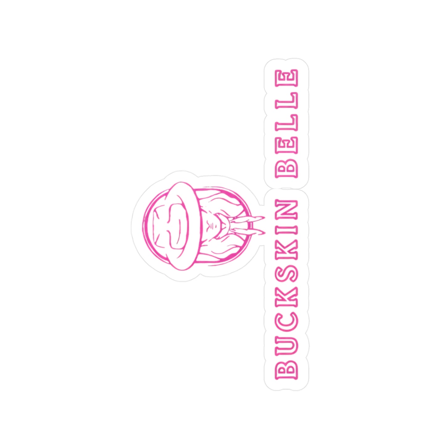 Pink Logo Kiss-Cut Vinyl Decals