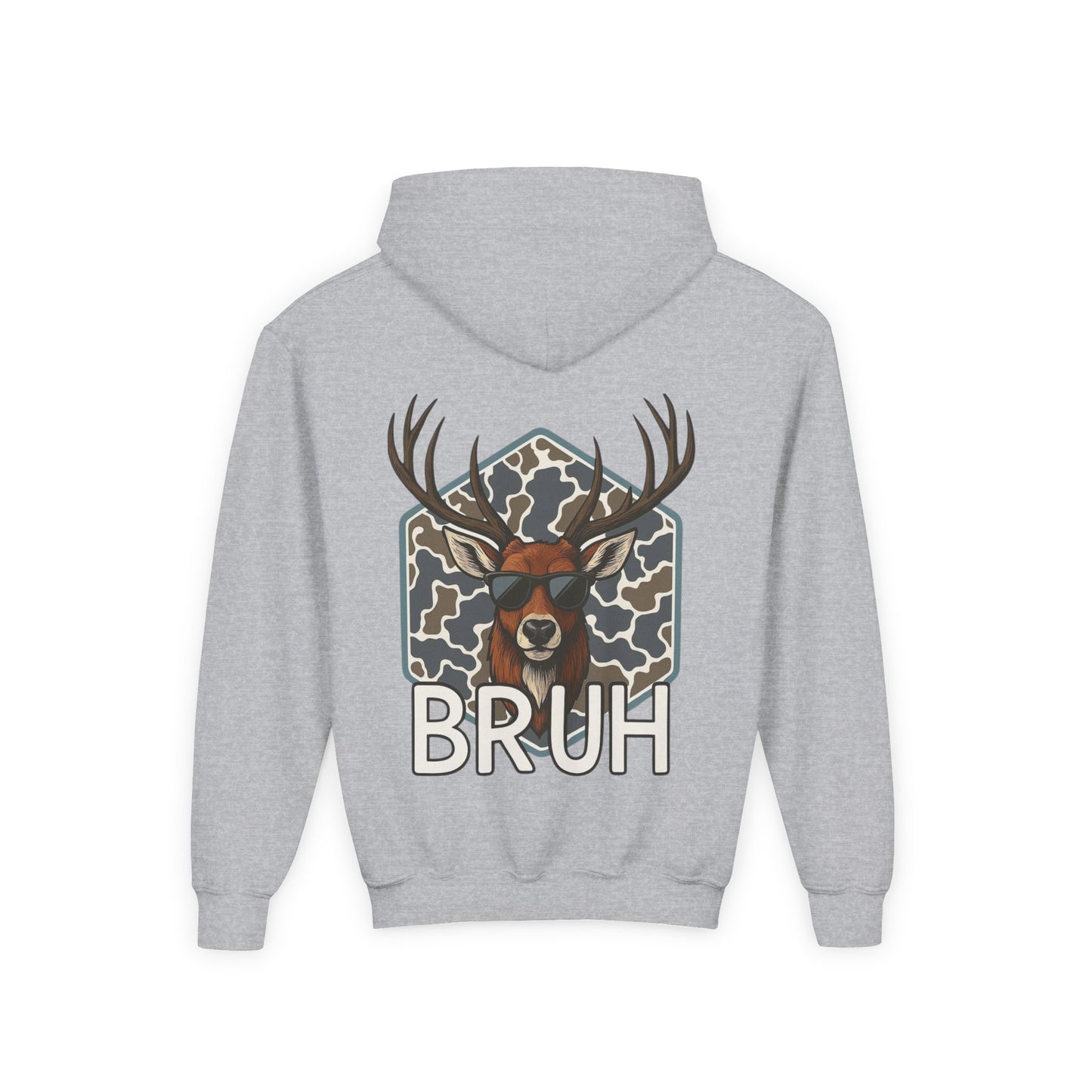 Bruh Buck Boys Hoodie