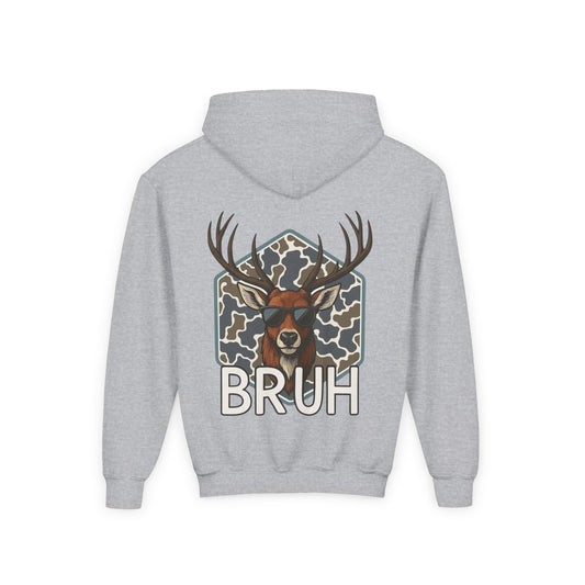 Bruh Buck Boys Hoodie