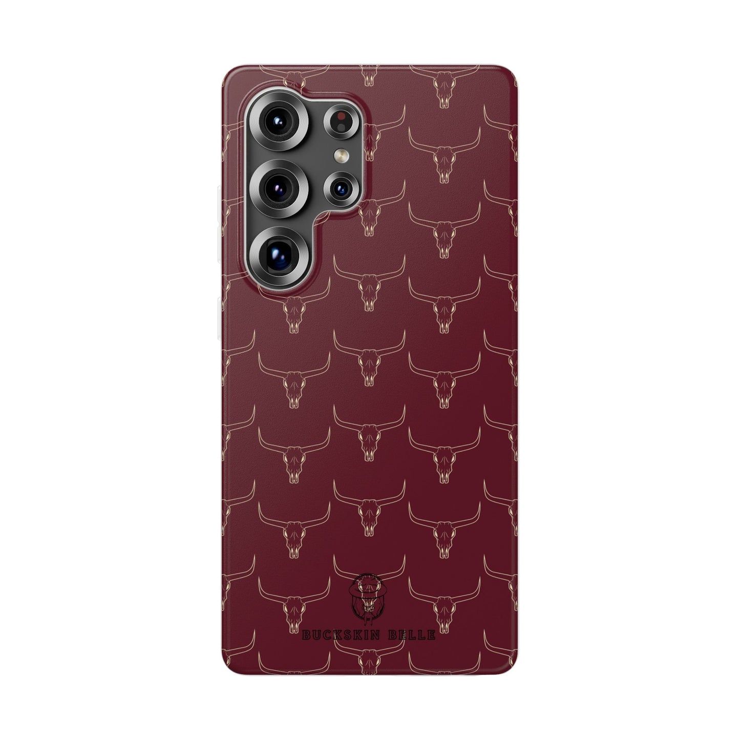 Maroon Longhorn Flexi Phone Cases
