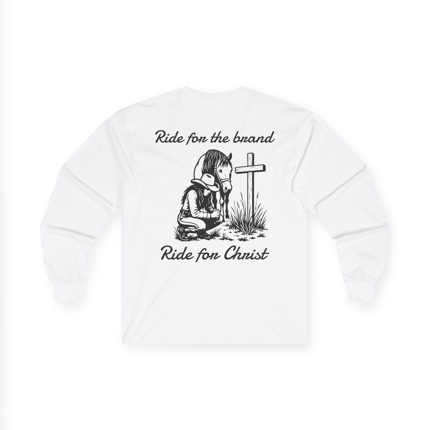 Ride for Christ Long sleeve tee